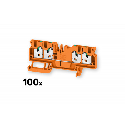 Bloc terminal de trecere Weidmüller S4C 2,5 porto...